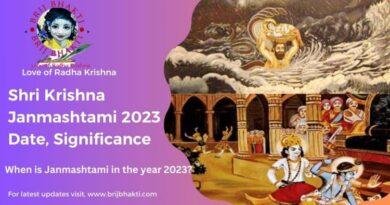 Krishna Janmashtami 2023